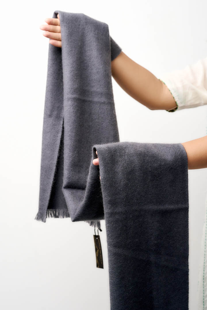 Thumbnail for Men´s Pure cashmere Scarf - Grey
